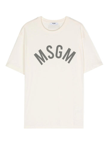 MSGM T-shirt basic con logo