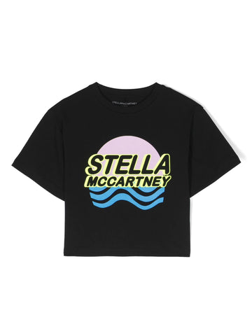 Stella McCartney T-shirt con stampa logo