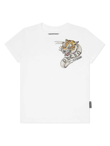 Philipp Plein T-shirt con stampa Tiger