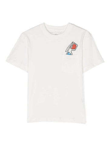 Stella McCartney T-shirt con taschino