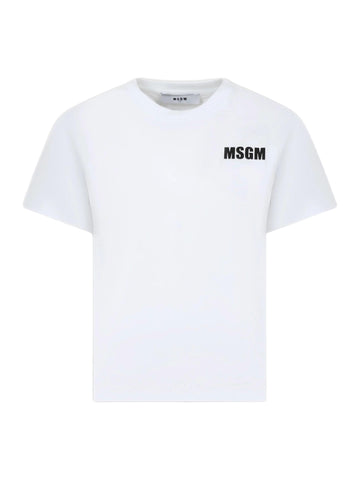 MSGM T-shirt con stampa logo