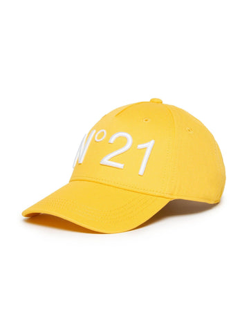 N&deg;21 Cappello con logo ricamato