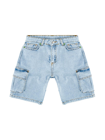 Barrow Shorts cargo di jeans