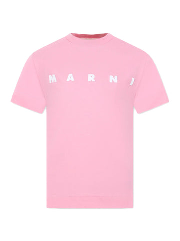 Marni T-shirt basic con logo
