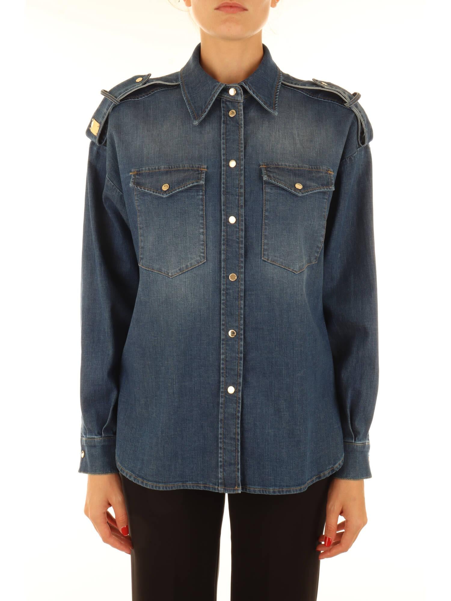 Camicia denim hotsell elisabetta franchi