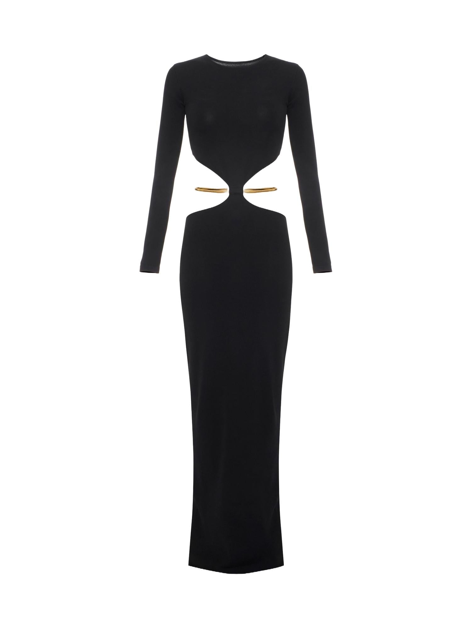 Elisabetta Franchi Abito Red Carpet con snake gioiello