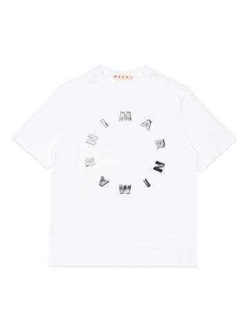 Marni T-shirt con logo circolare