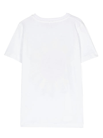 Stella McCartney T-shirt con maxi stampa Sunshine Face