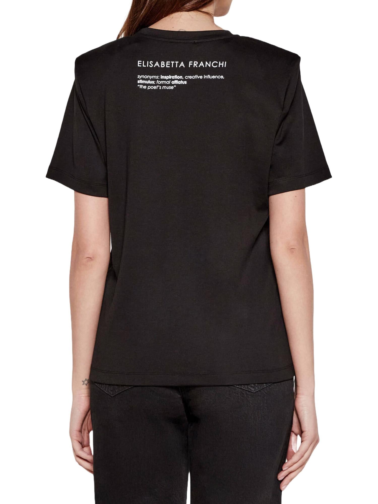 Elisabetta Franchi T-shirt con taschino
