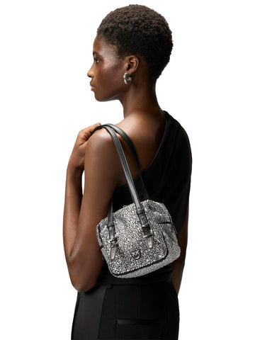 Pinko Borsa Cubic con strass