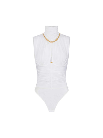 Elisabetta Franchi Body con collana gioiello
