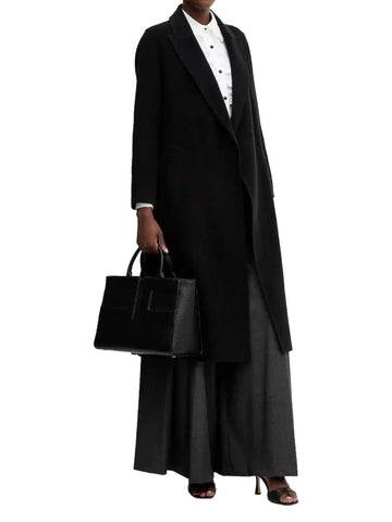 Elisabetta Franchi Borsa media con logo in rilievo