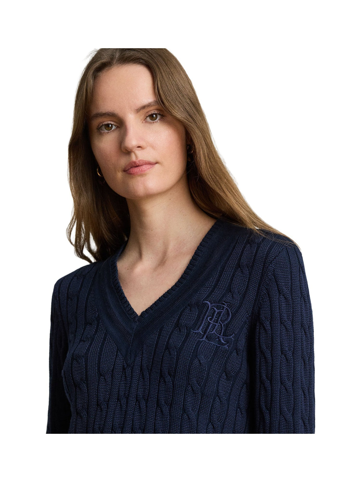 Maglione da cricket a lavorazione a trecce