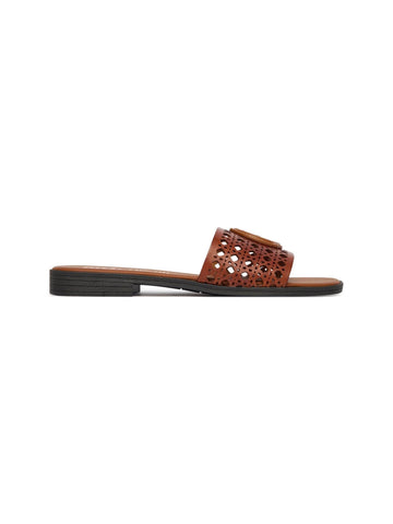 Just Cavalli Ciabatte con fascia cut-out