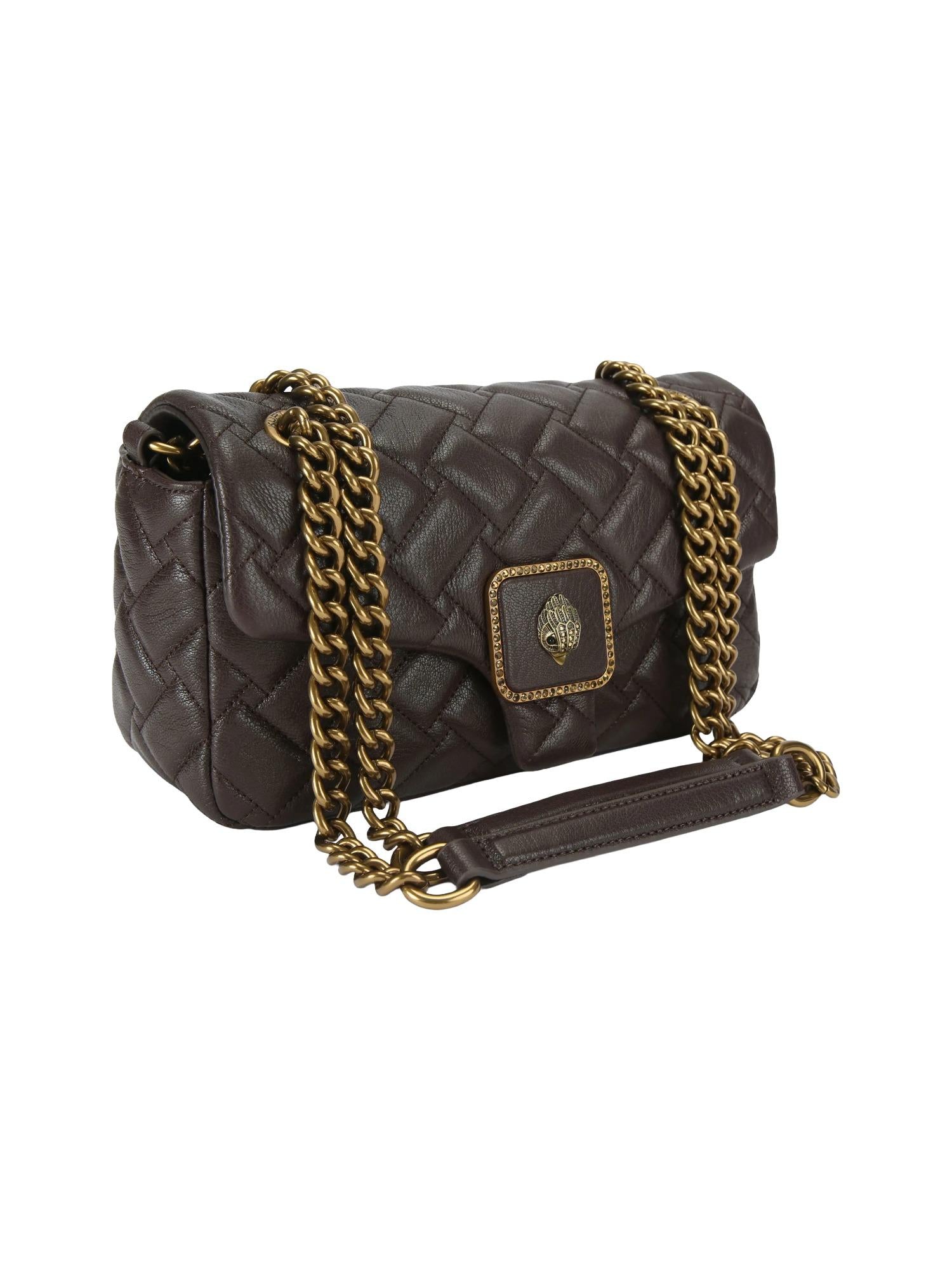 Kurt Geiger middelgrote leren Pimlico-tas