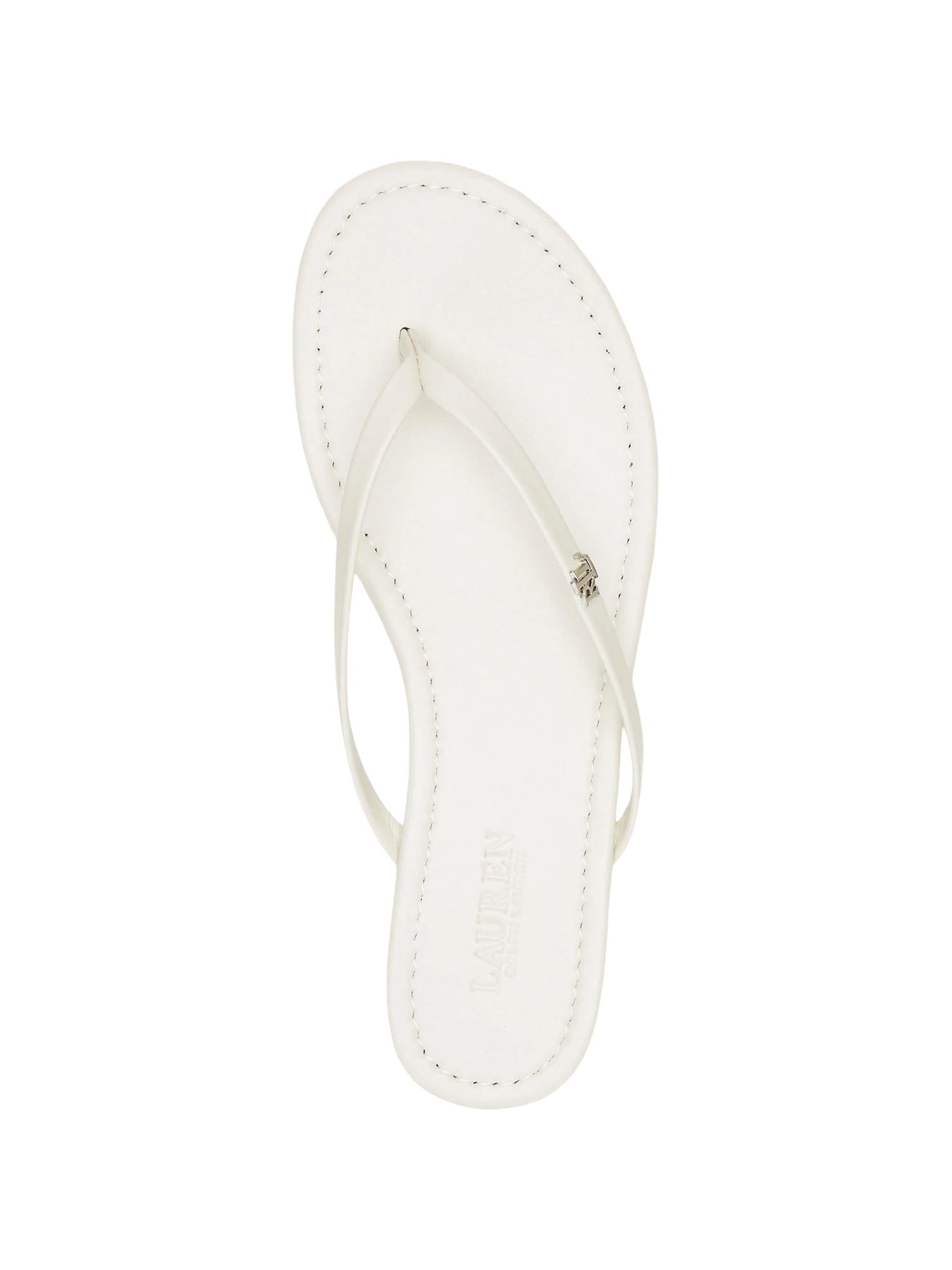 Lauren Ralph Lauren Infradito in pelle Raquel