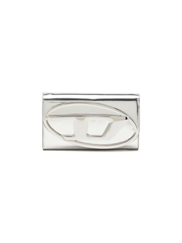 Diesel Clutch portafoglio 1DR in pelle lucida