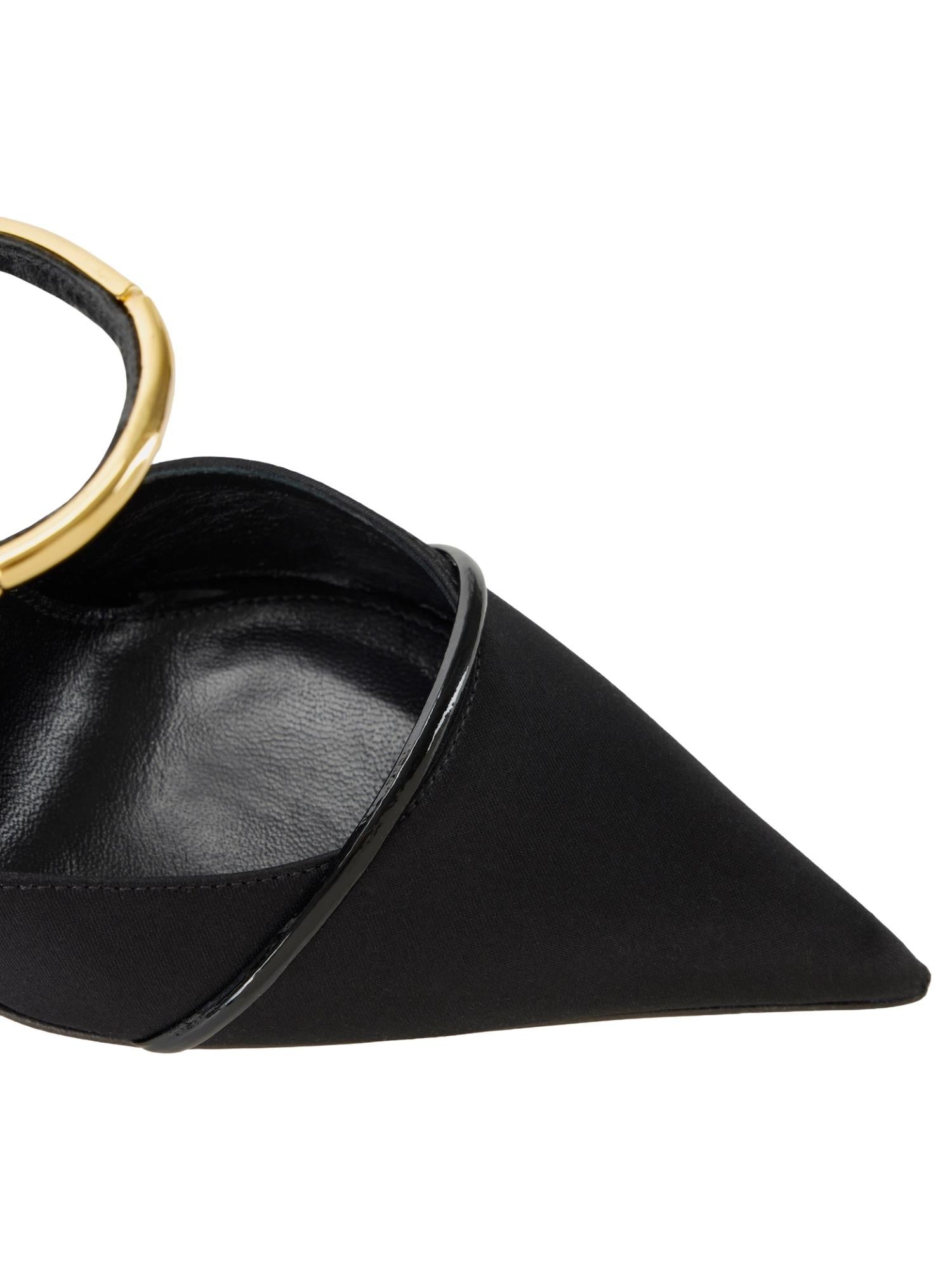 Elisabetta Franchi Decolletè D'Orsay con dettaglio gioiello 10,5 cm