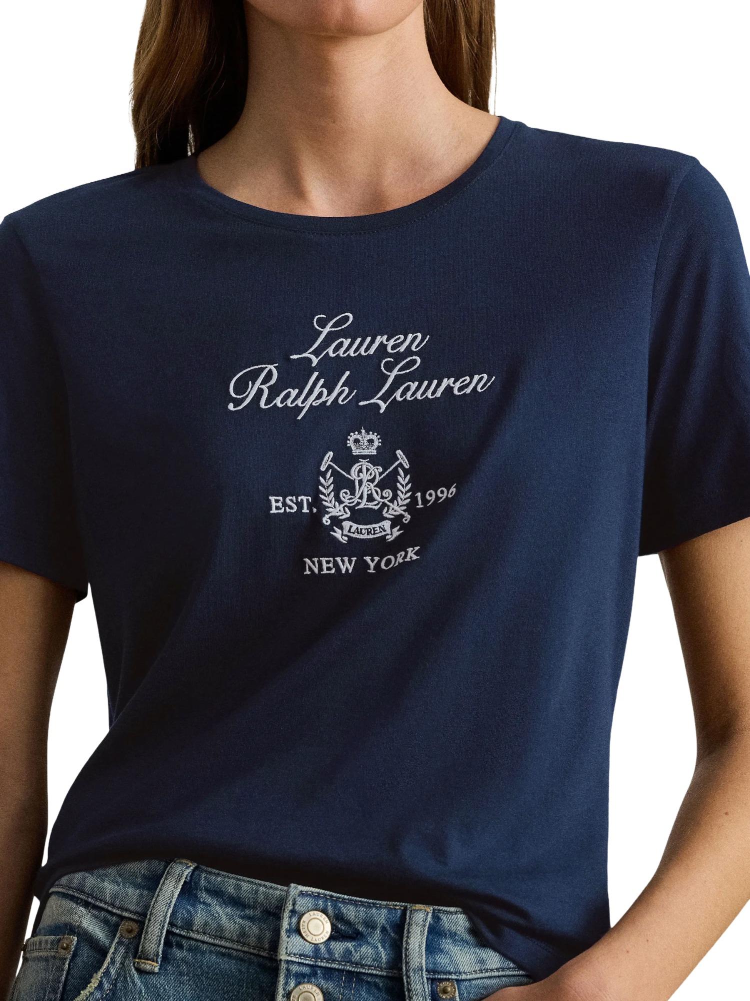 Lauren Ralph Lauren T-shirt con ricamo Katlin