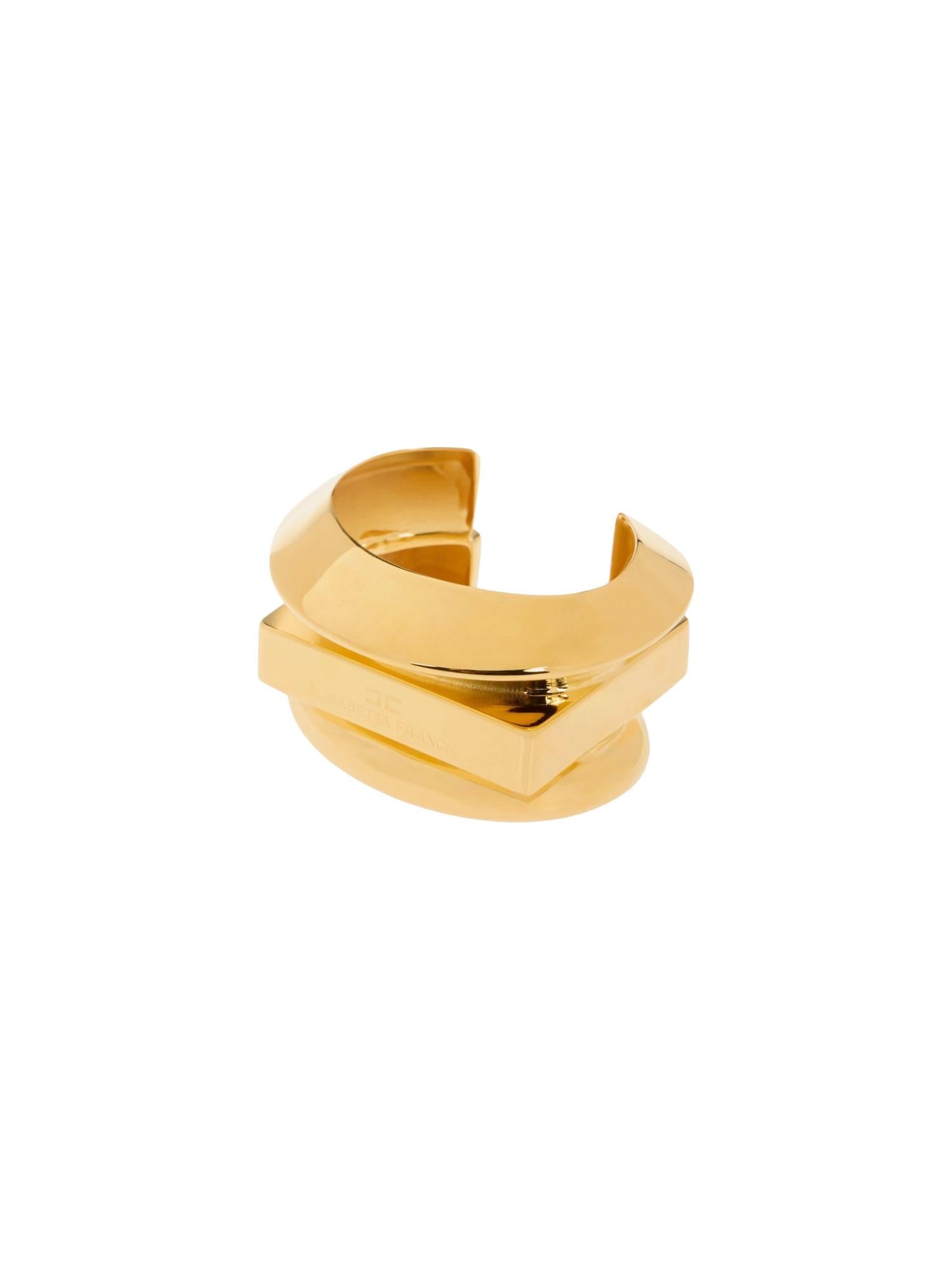 Elisabetta Franchi Bracciale rigido geometrico