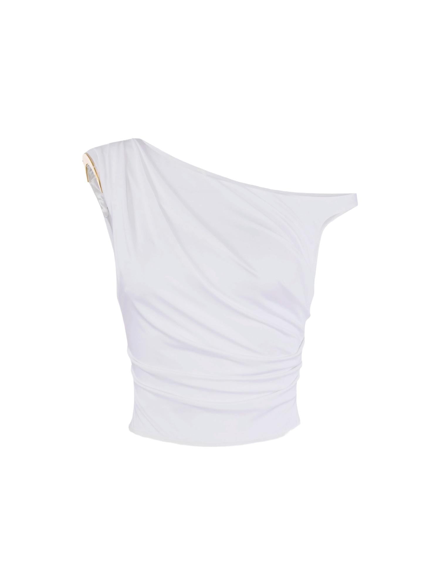 Elisabetta Franchi Body con spalla gioiello