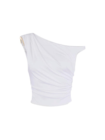 Elisabetta Franchi Body con spalla gioiello