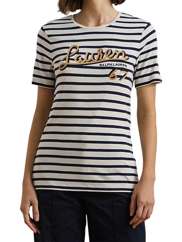Lauren Ralph Lauren T-shirt a righe Katlin