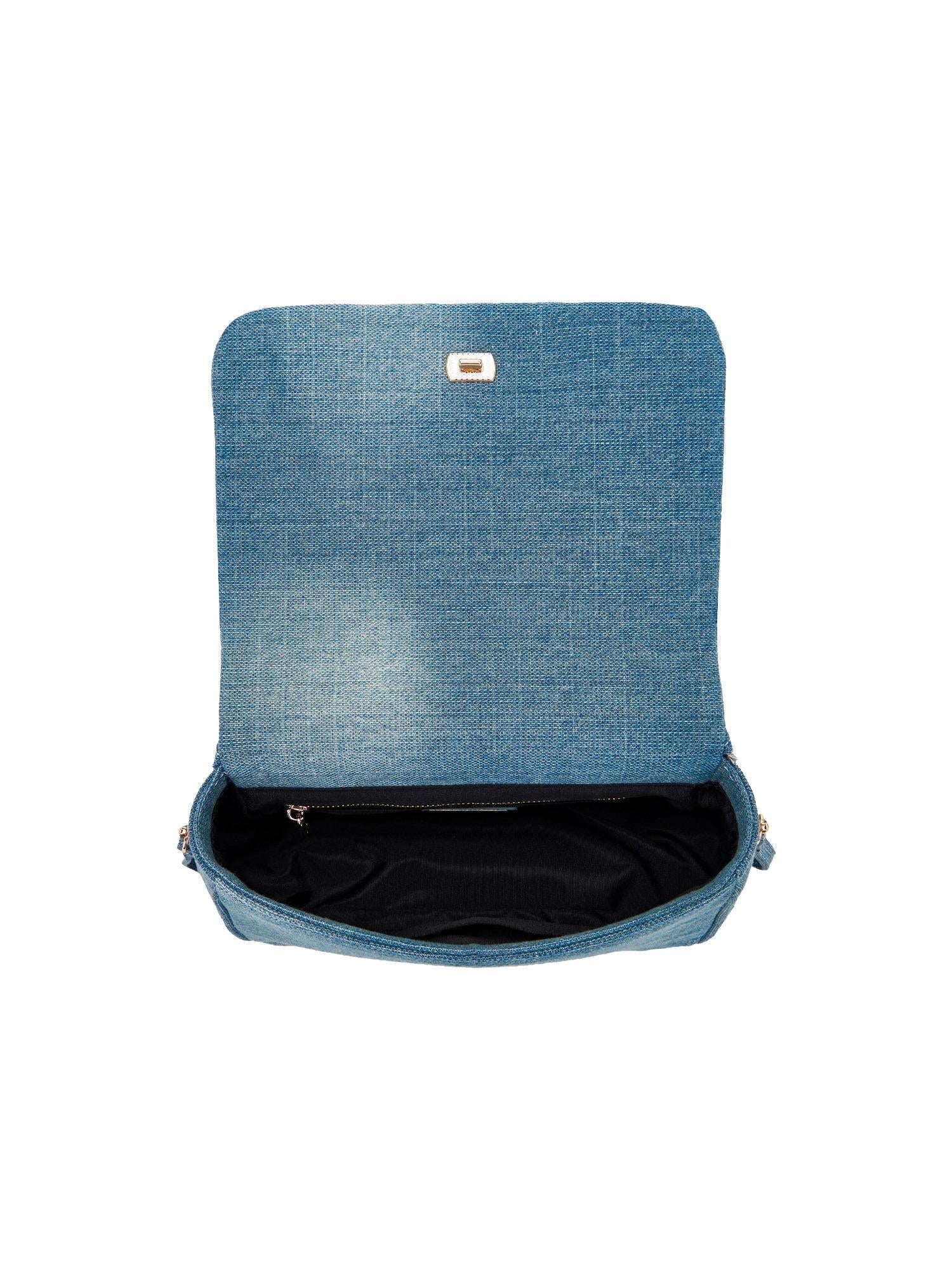 La Carrie kleine denim tas Isabel