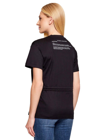 Elisabetta Franchi T-shirt con coulisse