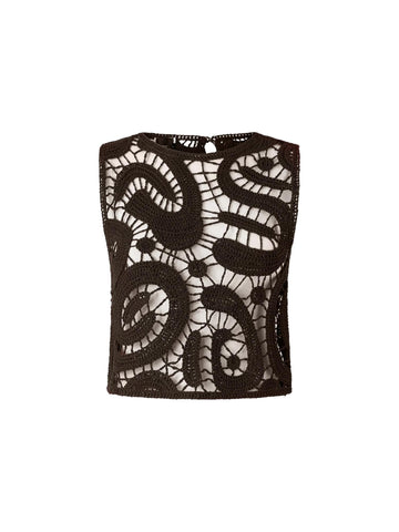 Pinko Top crochet Eruzione