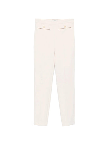 Elisabetta Franchi Pantalone slim in crepe