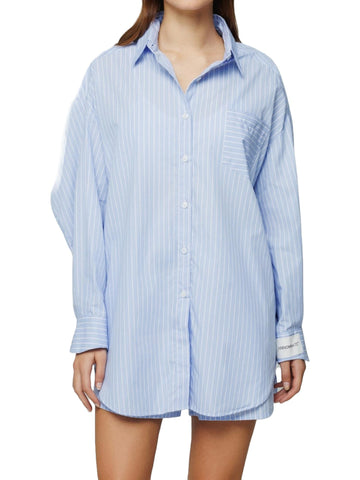 Hinnominate Camicia oversize a righe larghe