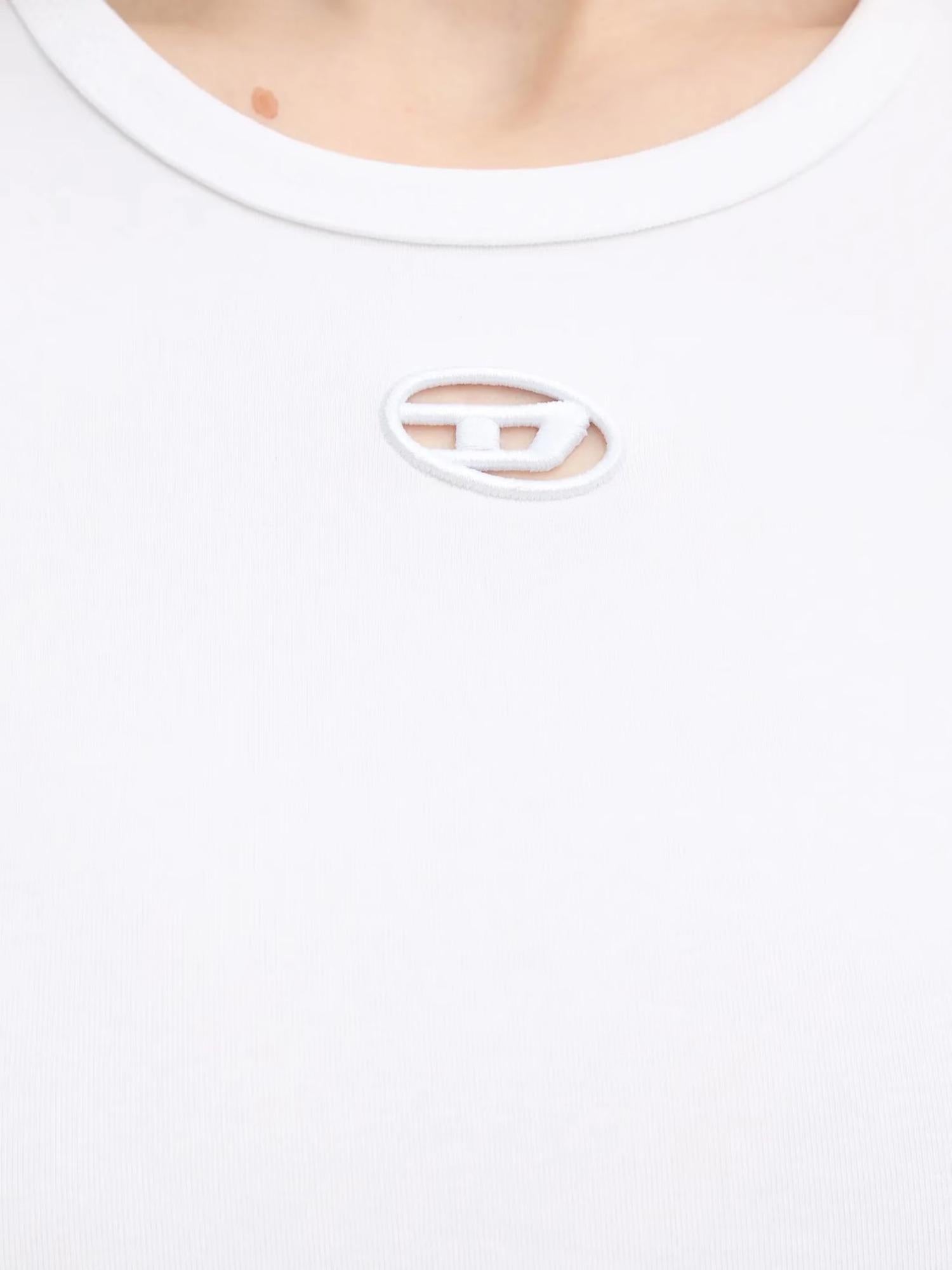Diesel T-shirt con logo cut-out T-Angie-Od