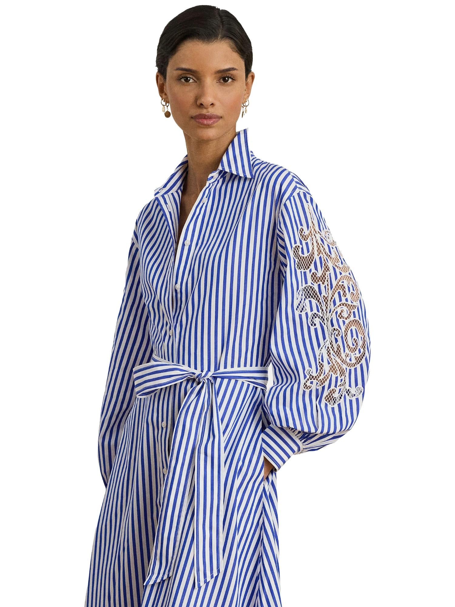 Lauren Ralph Lauren Abito chemisier a righe Lurvette