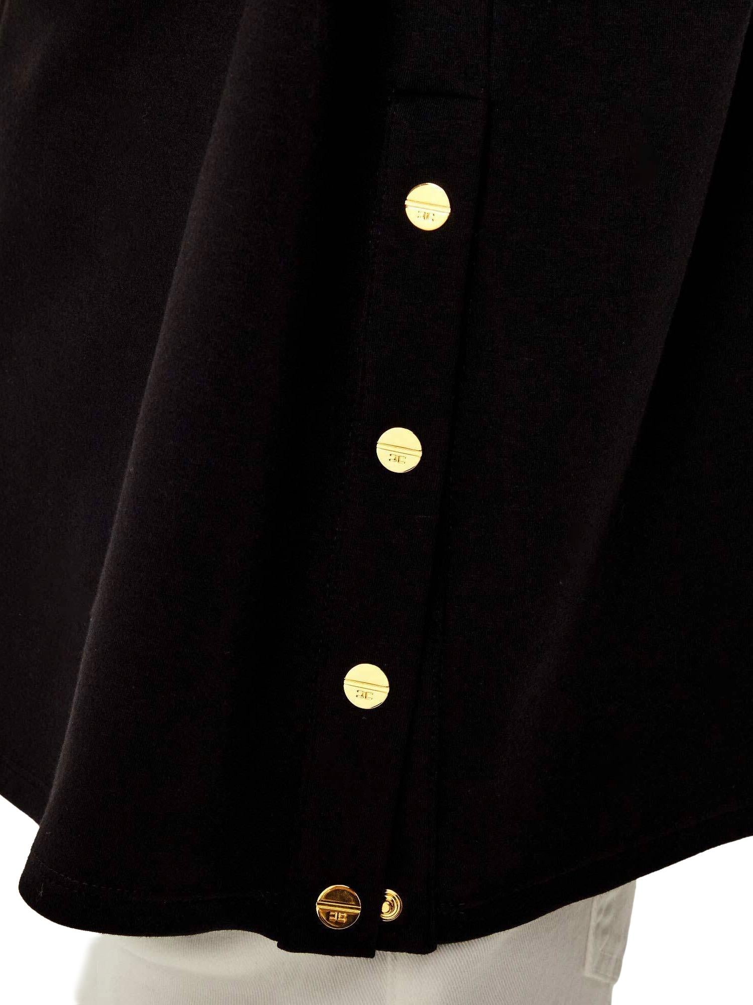 Elisabetta Franchi T-shirt con taschino e bottoni