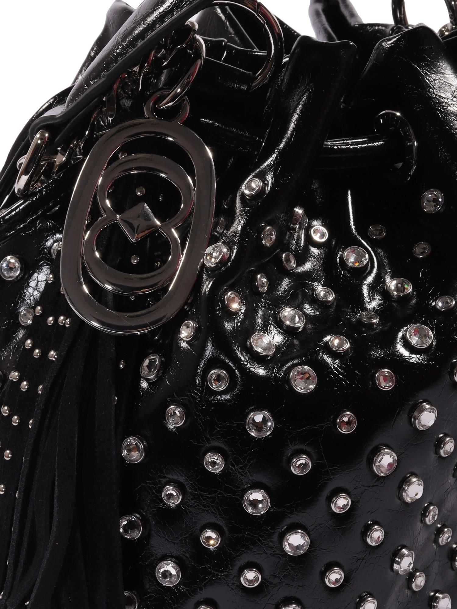 La Carrie Borsa a secchiello con cristalli Andromeda