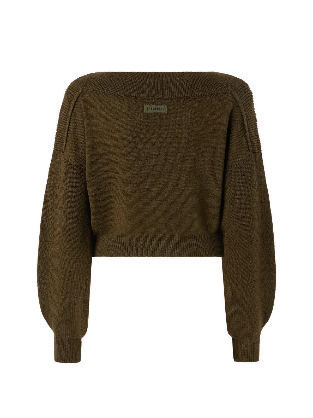 Maglia Cropped con Scollo a V