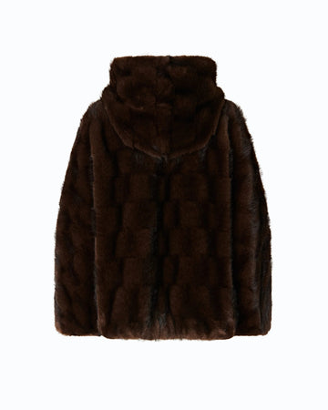 Pinko Cappa in Tessuto Aspen con Logo Love Birds donna