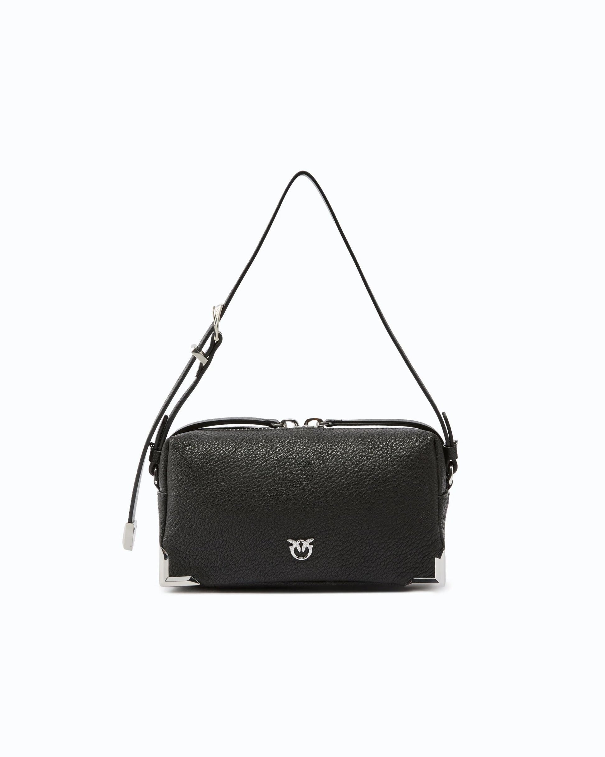 Pinko Borsa Rettangolare in Morbida Pelle Fiore donna