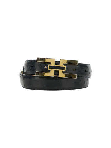 Elisabetta Franchi Cintura in pelle 3 cm