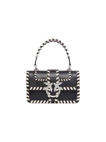 Pinko Borsa con infilature Love One Mini