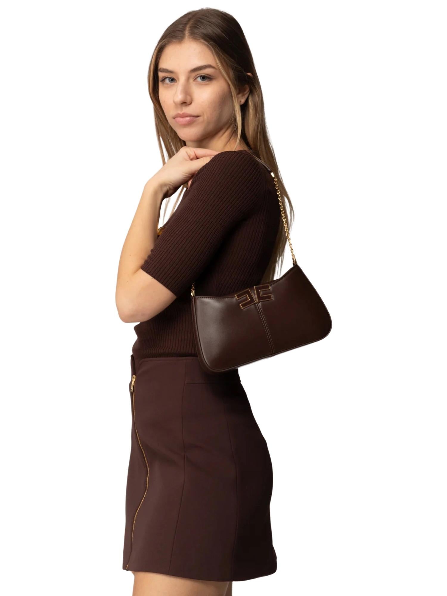 Elisabetta Franchi tas met logodetail