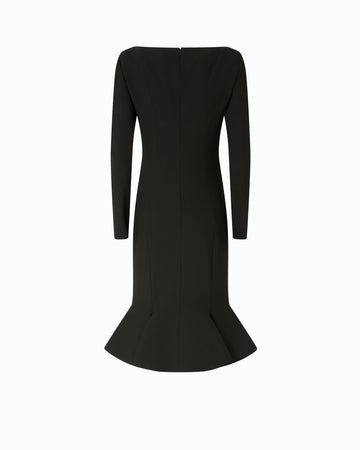 Pinko Abito Tubino Midi in Tessuto Tecnico donna