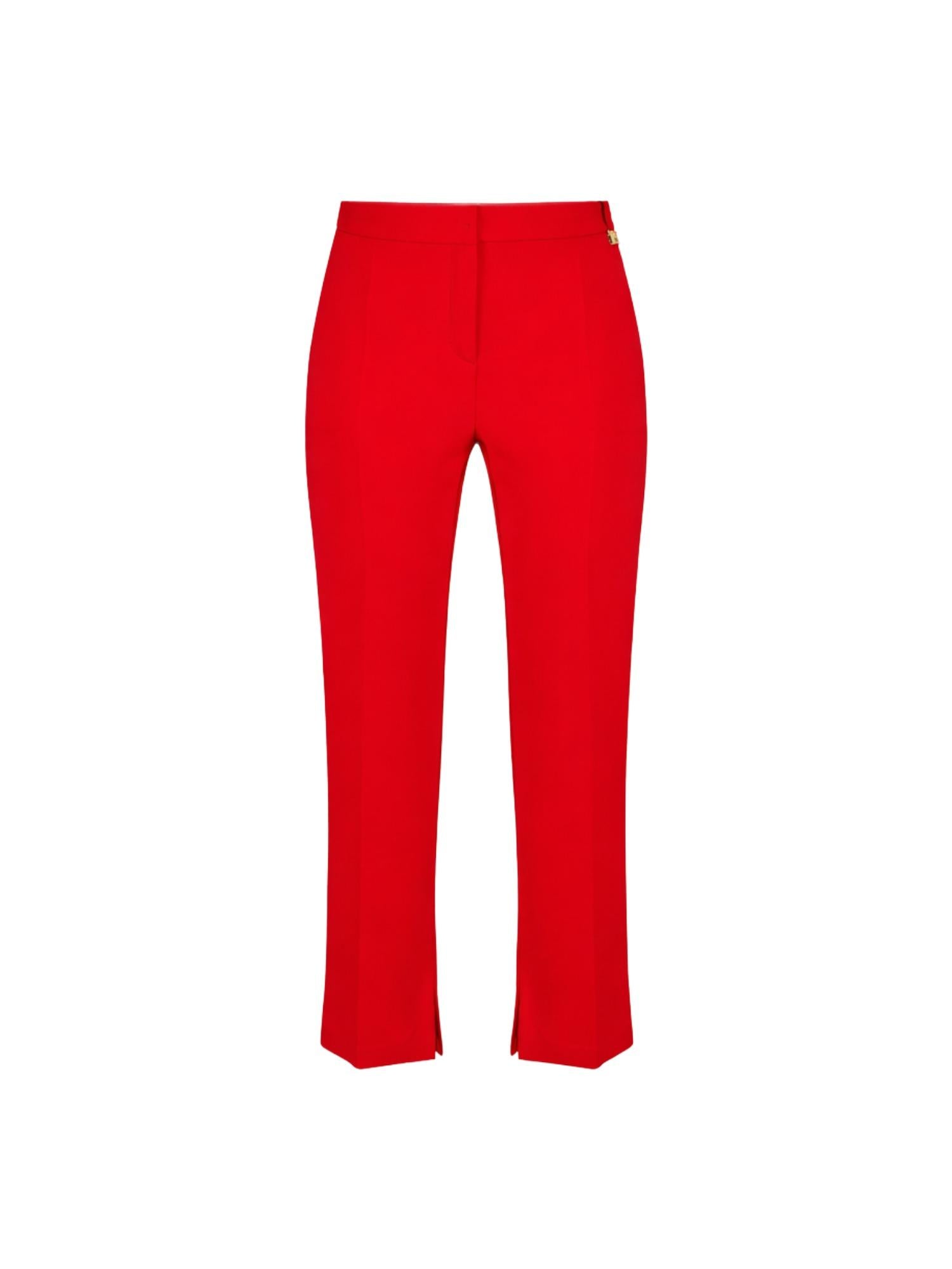 Elisabetta Franchi Pantalone con charm logato