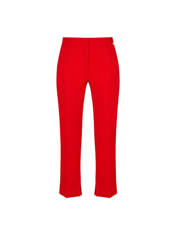 Elisabetta Franchi Pantalone con charm logato