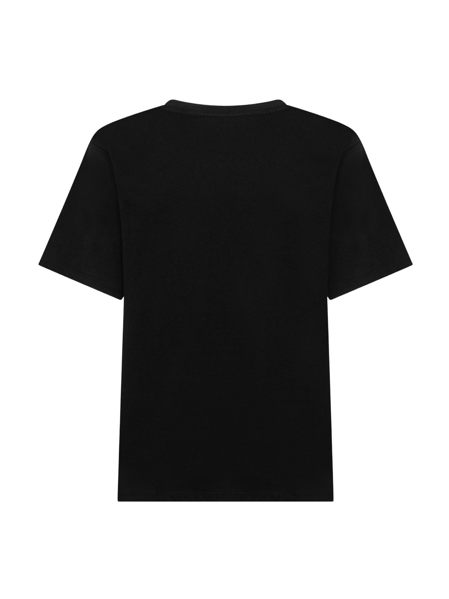 Blugirl T-shirt con logo in strass