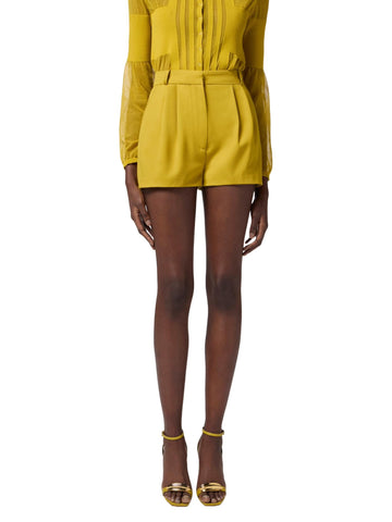 Elisabetta Franchi Shorts con impunture a contrasto