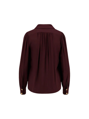 Elisabetta Franchi Camicia con dettaglio gioiello