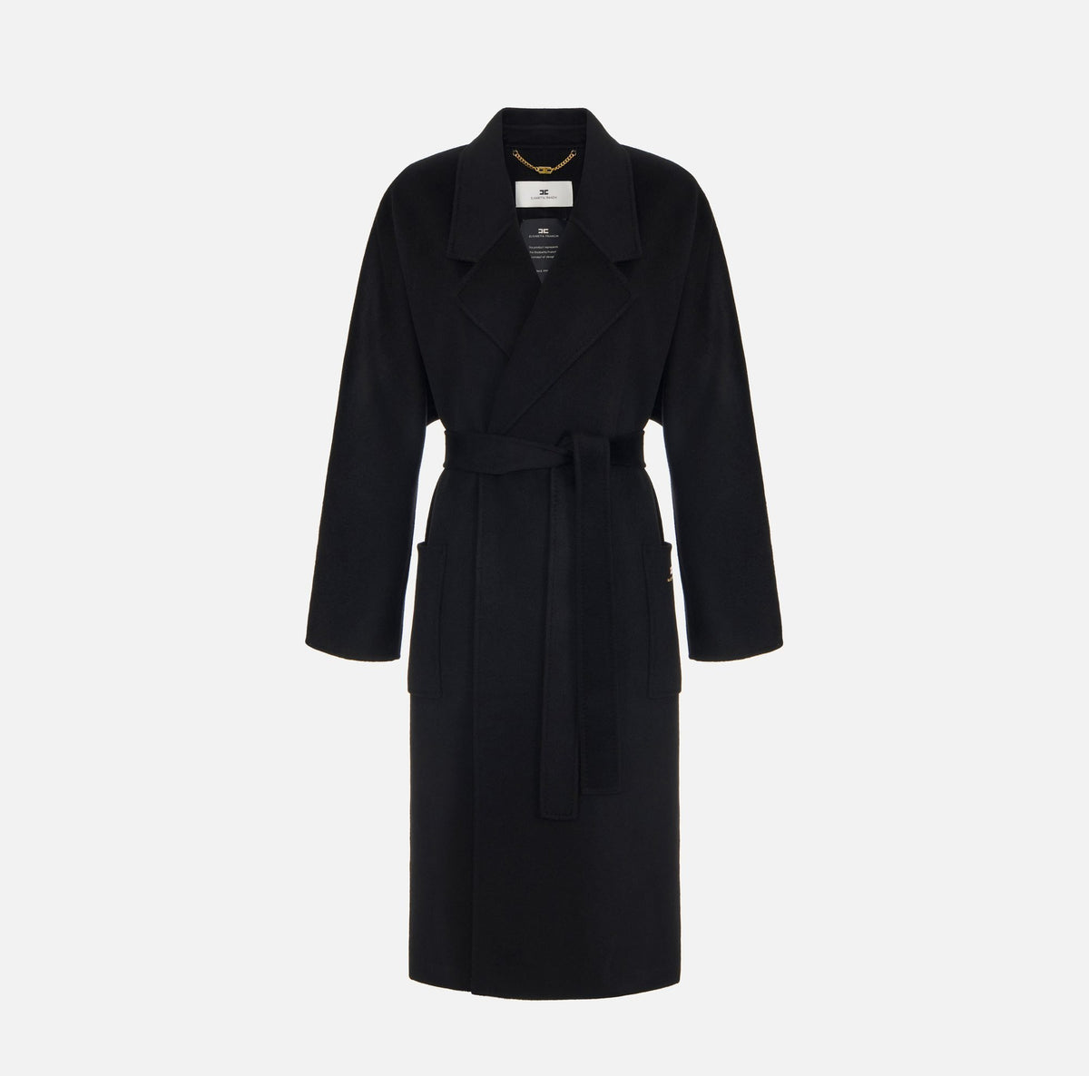Cappotto in panno double di lana