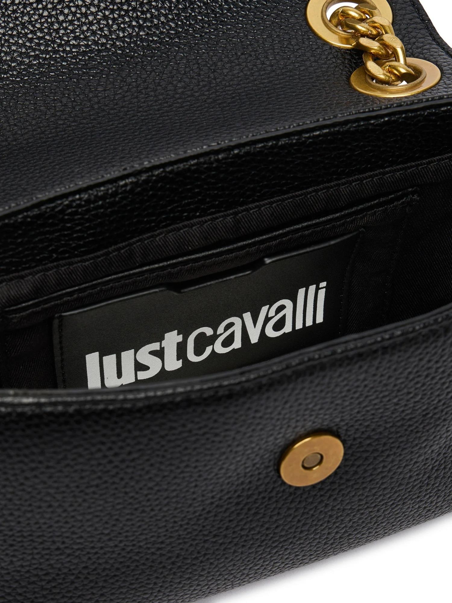Just Cavalli Borsa in ecopelle con foulard